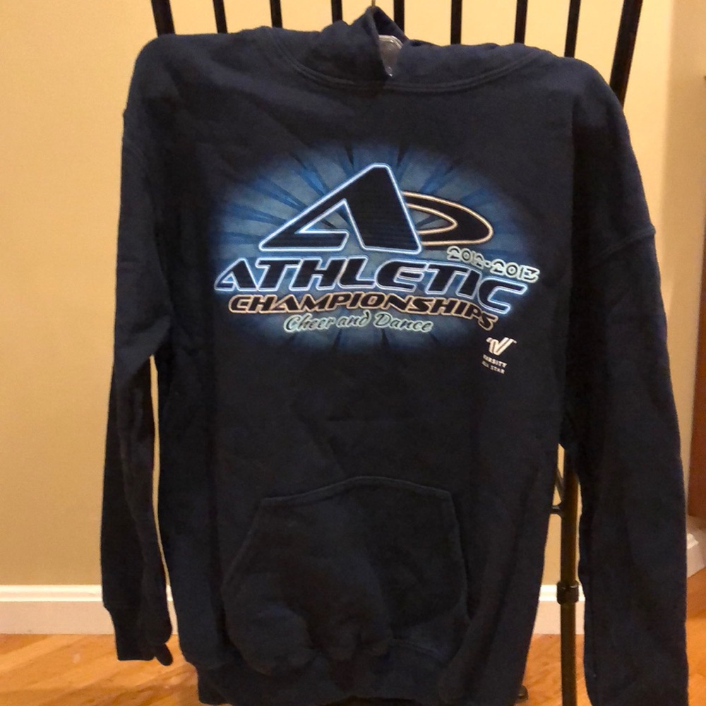 Athletic cheer and dance hoodie